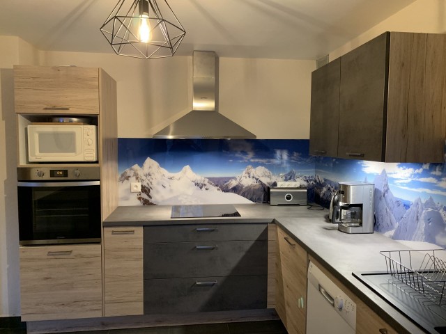 Appartement Ours Châtel Cuisine