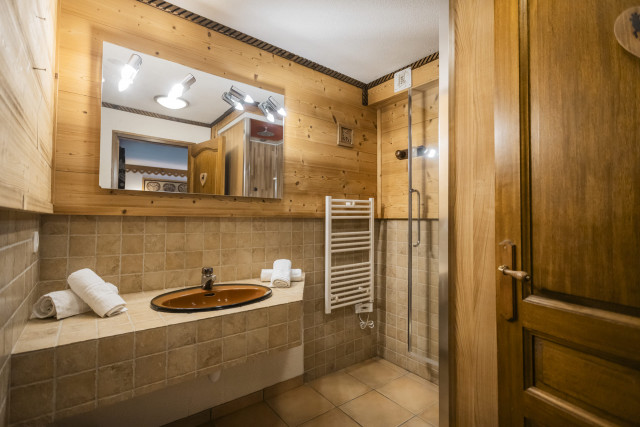 Apartment Ours Châtel, Shower room, Chairlift 74