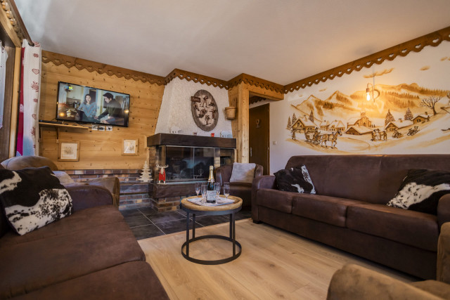 Appartement Ours Châtel, Salon, Forfait ski Portes du Soleil