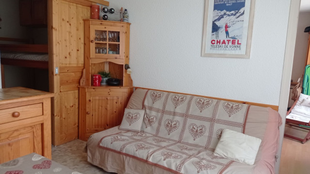 Appartement Perce neige 004B Séjour Châtel Haute-Savoie