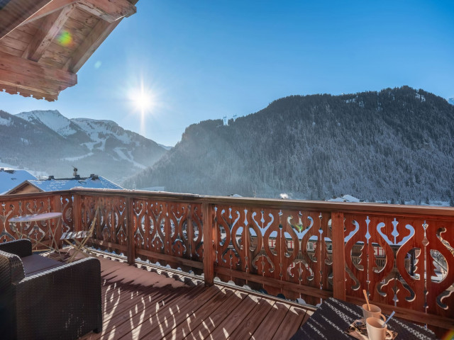 Apartment Perles de Savoie A306, Patio with mountain view, Chatel 
