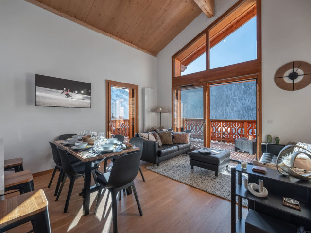 Apartment Perles de Savoie A306, Living room, Chatel Reservation