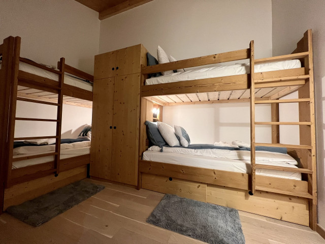 Appartement Perles de Savoie A401 Châtel lits superposés