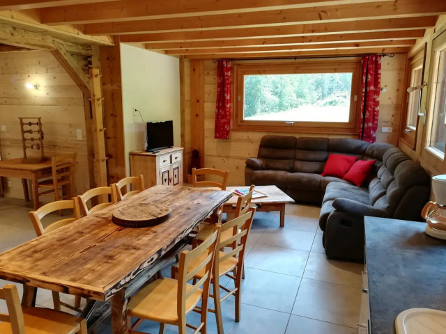 Appartement Pre La Joux, Séjour et salle à  à manger, Châtel Haute-Savoie