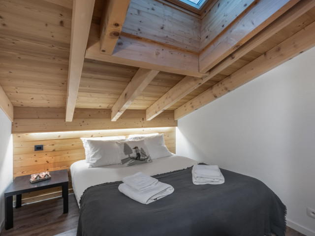 Appartement Savoisien Châtel Boude, Chambre double, Location de ski