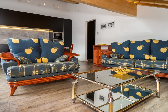 Appartement Savoisien n°6, Séjour, Châtel