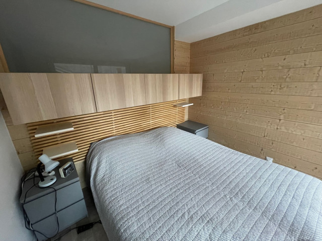 Apartment Soldanelles n°10, Double bedroom, Châtel