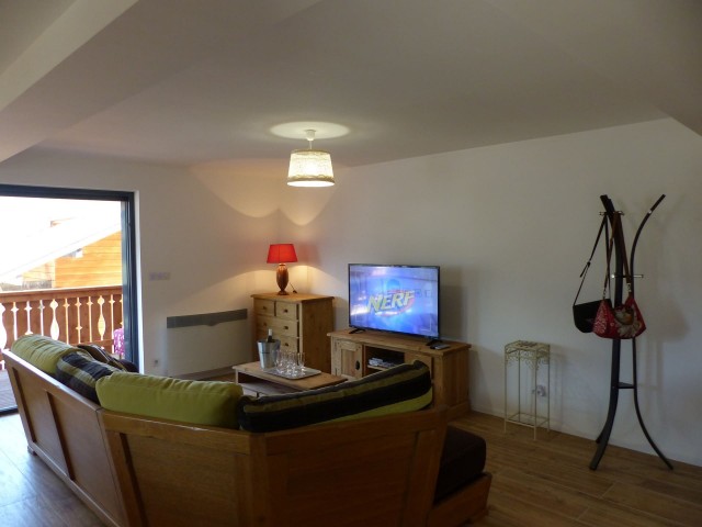 Appartement Soldanelles 11, Séjour, Châtel Location ski