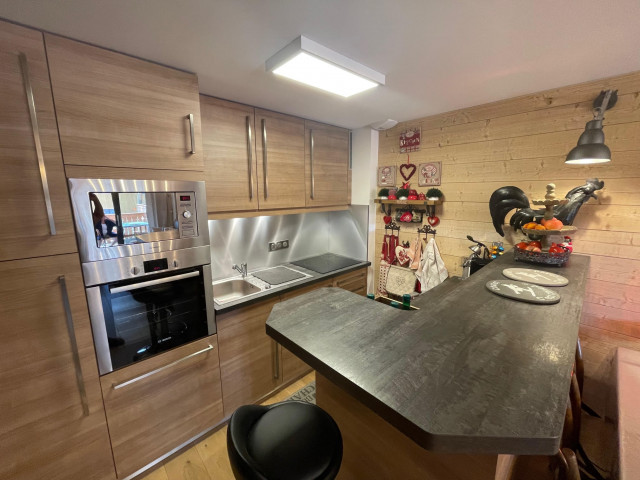 Appartement Soldanelles 17, Châtel, Cuisine