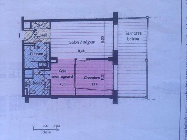 Apartment Soldanelles n°2, Map, Châtel