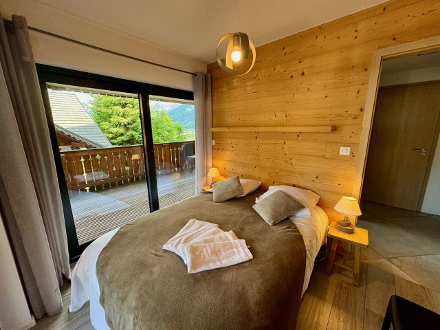 Appartement Soldanelles 29, Chambre double, Châtel Location ski