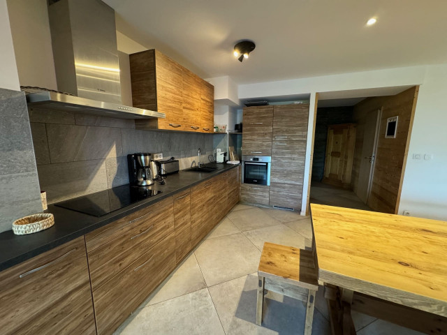 Appartement Soldanelles 29, Cuisine, Châtel Portes du Soleil