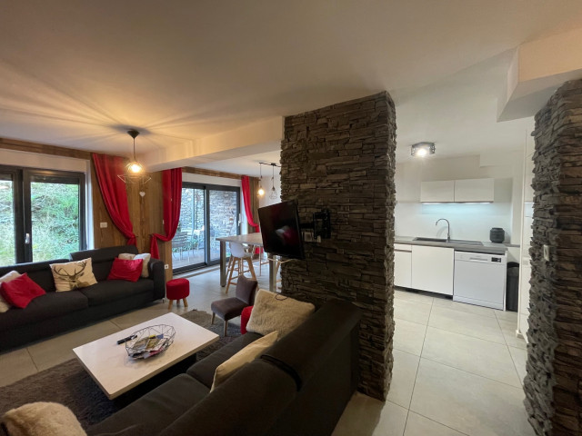 Appartement Soldanelles 31, Séjour, Châtel hiver