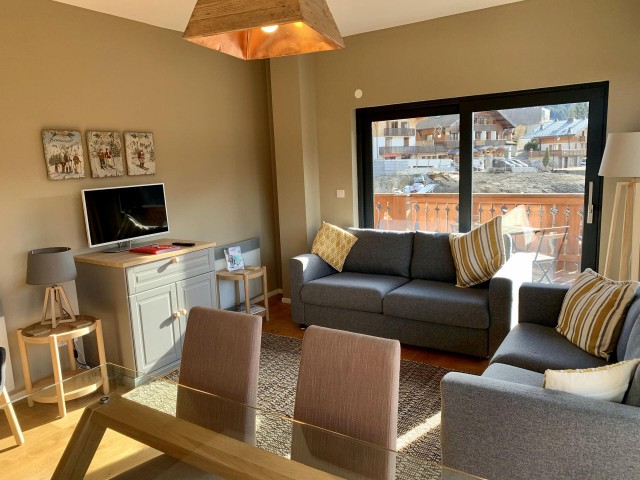 Appartement Soldanelles 5, Séjour, Châtel Portes du Soleil