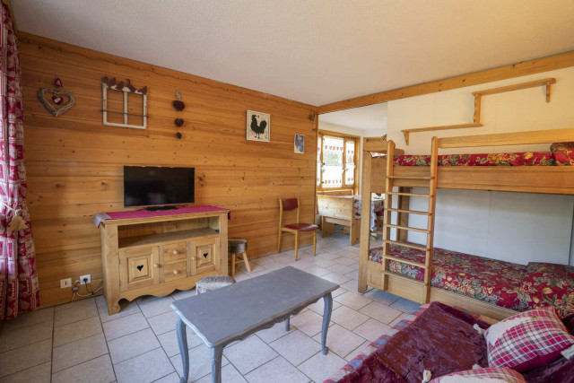 Appartement Val Pierre A3, Pièce à vivre, Châtel Haute-Savoie