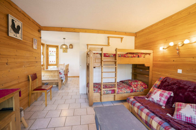 Appartement Val Pierre A3, Pièce à vivre, Châtel Montagne 74