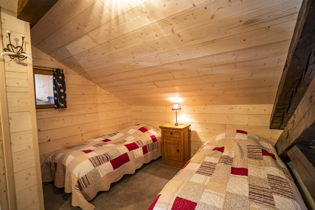 Apartment Vieux Four 002, Bedroom 3 single bed, Châtel Family holidays