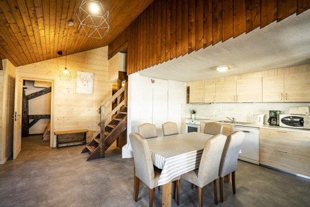 Appartement Vieux Four 002, cuisine Châtel Haute-Savoie