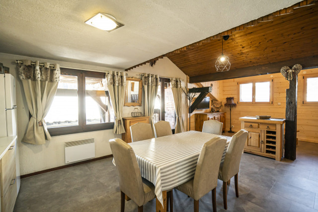 Apartment Vieux Four 002, Dining room, Châtel Ski area