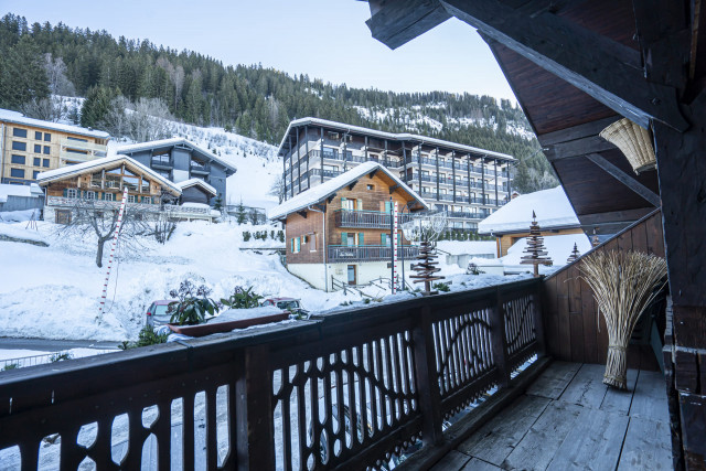 Appartement Vieux Four 01, balcon, Châtel