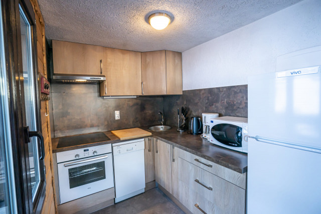 Apartment Vieux Four 01, Kitchen, Châtel Raclette 74