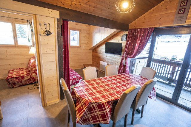 Apartment Vieux Four 01, Living room, Châtel Portes du Soleil