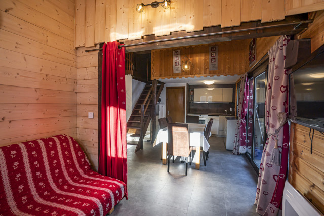 Apartment Vieux Four 04, Living room, Châtel Ski slope