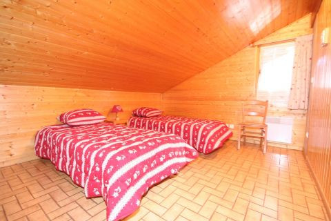 Balcony of the Alps 6, Bedroom 2 single bed, Châtel Chalet 74