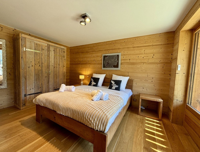 Chalet 4 Jillou, Double bedroom, Chapelle d'Abondance, Ski lift 