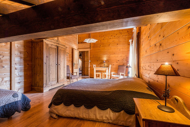 Chalet Alban Petit Châtel Bedroom Snow Haute Savoie 