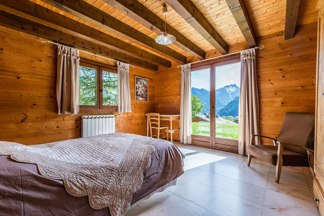 Chalet Alban Petit Châtel Bedroom Mountains Holidays 