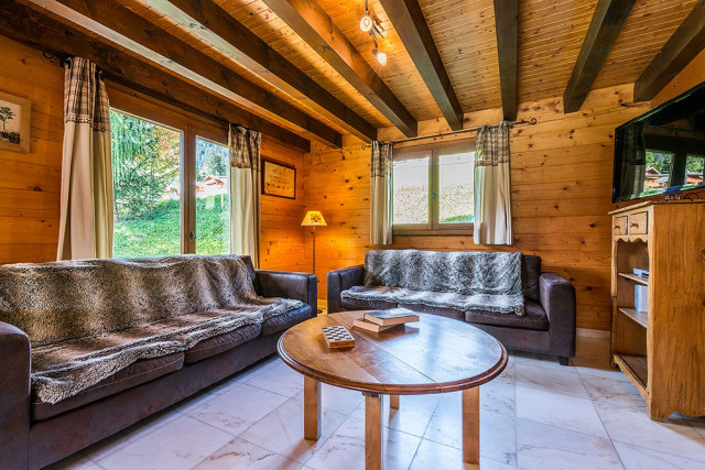 Chalet Alban Petit Châtel Living Room Hollidays Snow