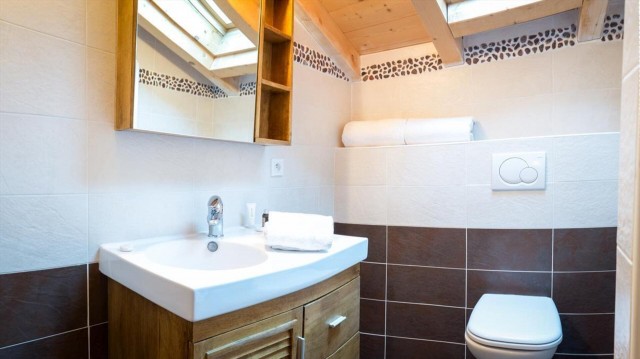 Chalet Anna 16 personnes Châtel Pré-la-Joux salle de bain