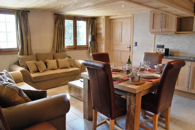 Chalet Barbossine 14 personnes Châtel Petit Châtel salon