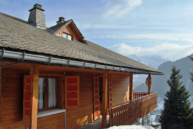 Chalet Barbossine - 14 personnes - vue extérieure - Châtel montagne