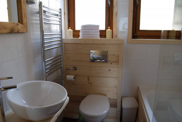 Chalet Barbossine, Salle de bain, Chatel Neige 74