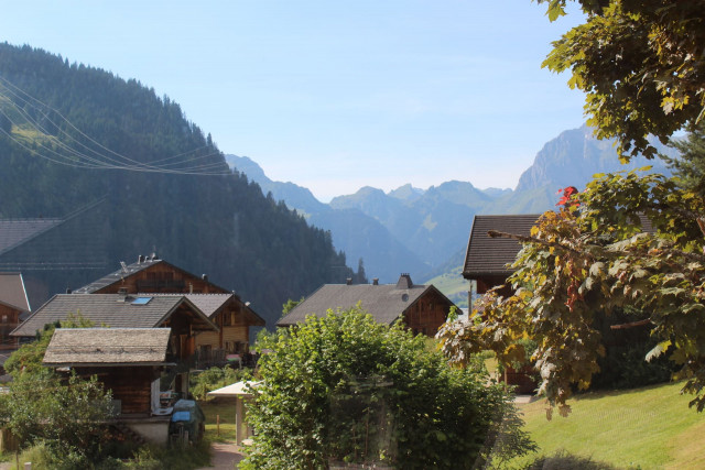 Chalet Bonatti, View from the chalet, Chatel