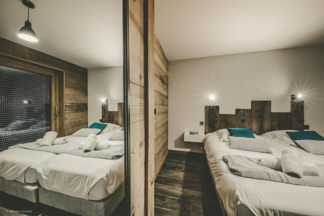 Chalet Bovard, Whymper, chambre, Les Portes du Soleil tourisme ski