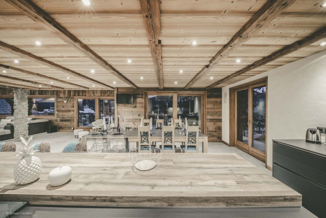 Chalet Bovard, Whymper, salle à manger, Châtel Les Portes du Soleil