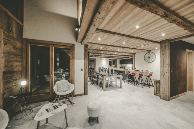 Chalet Bovard, Whymper, salon, Châtel Les Portes du Soleil