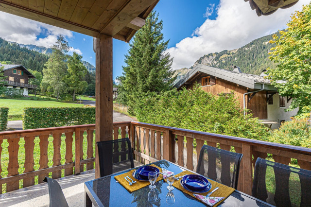 Chalet Casa Linga, Chalet Casa Linga, Rental, Châtel Sunny terrace