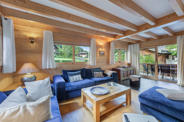 Chalet Casa Linga, Living room, Châtel Ski rental