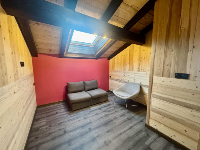 Chalet Cervin, Etage avec canapés convertibles, Domaine skiable 74