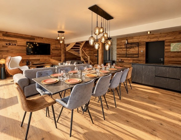 Chalet Chalentina, dining room, Châtel, Les Portes du Soleil