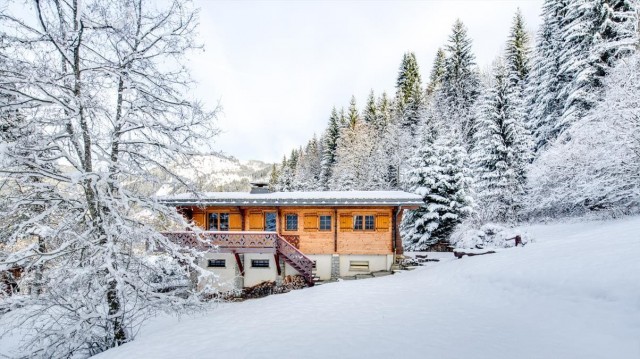 Chalet Chant du Coq 10 personnes Châtel Linga extérieur neige