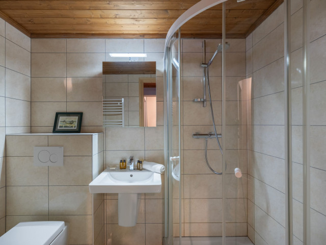 Chalet Chant du Coq, Salle de douche/WC, Châtel