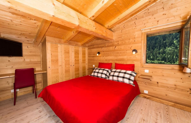 Chalet Chante Bise, Chambre double, Châtel Remontées mécaniques