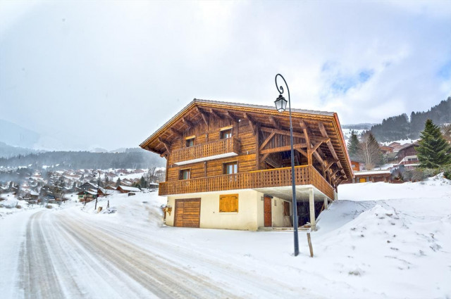 Chalet Chante Merle, Châtel, Béchigne, chalet extérieur, neige, montagnes