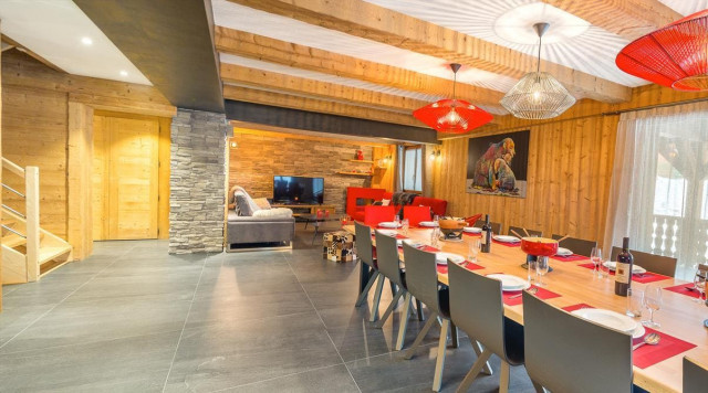 Chalet Chante Merle, Châtel, Béchigne, salle à manger
