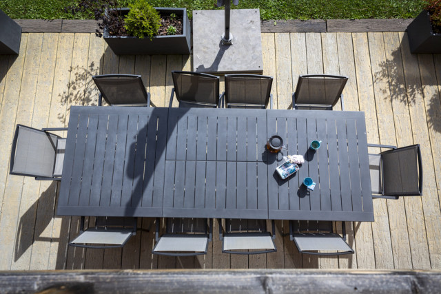 Chalet Cret Beni, Terrasse avec mobilier de jardin, Châtel Village 74